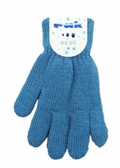 Перчатки детские Rak R-025, синие цена и информация | Зимняя одежда для детей | pigu.lt