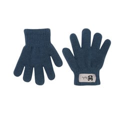 Pašiltintos pirštinės vaikams Rak Children Gloves R-011DB, mėlynos kaina ir informacija | Žiemos drabužiai vaikams | pigu.lt