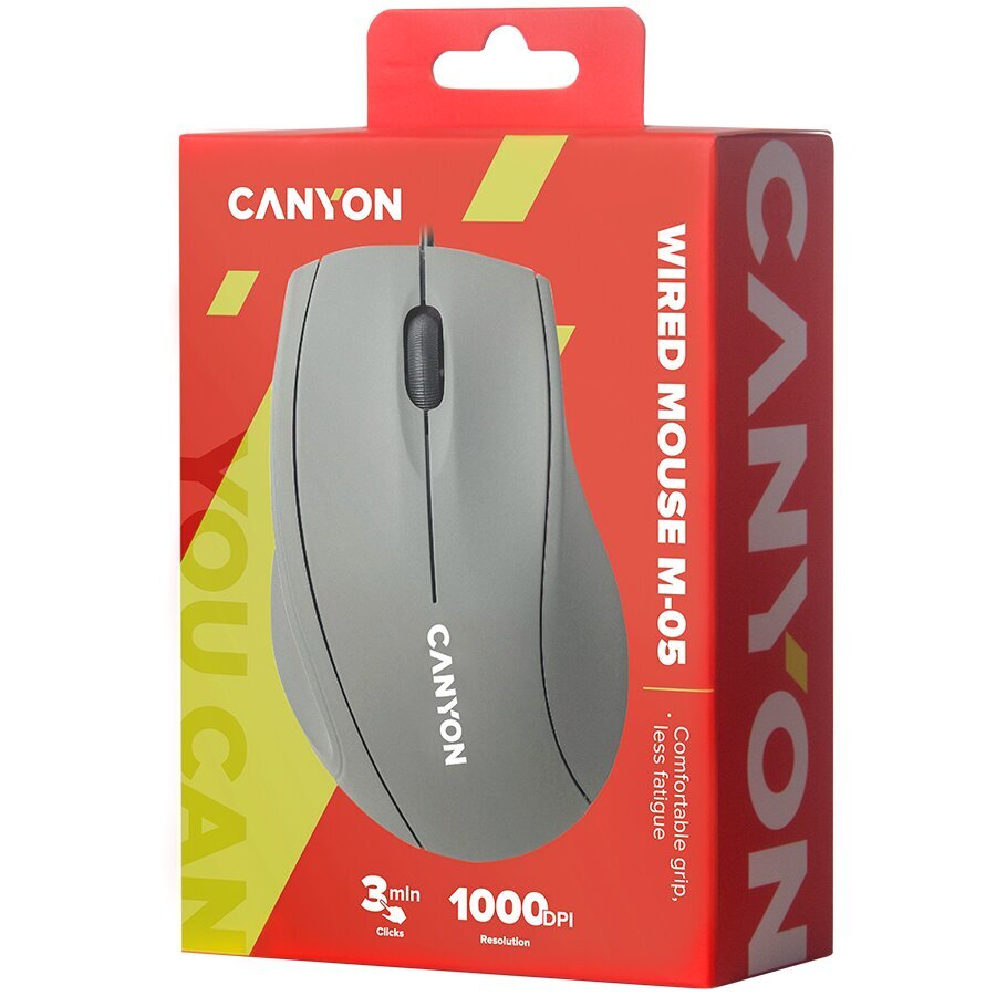 Canyon M-05 kaina ir informacija | Pelės | pigu.lt