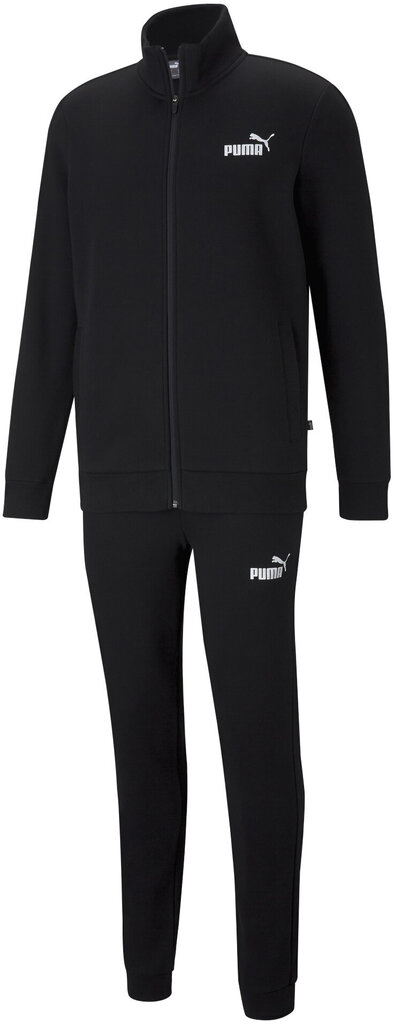 Sportinis kostiumas vyrams Puma Clean Sweat Suit Black 585841 01, juodas kaina ir informacija | Sportinė apranga vyrams | pigu.lt