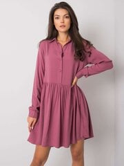 Fresh Made Платье пыльно-розового цвета с воротником цена и информация | Платья | pigu.lt