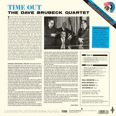 The Dave Brubeck Quartet - Time Out, LP, виниловая пластинка, 12" vinyl record, Limited edition, Colored vinyl, + bonus 7 " single цена и информация | Виниловые пластинки, CD, DVD | pigu.lt