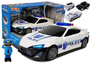 Policijos automobilis 2in1 su mažais automobiliukais цена и информация | Игрушки для мальчиков | pigu.lt