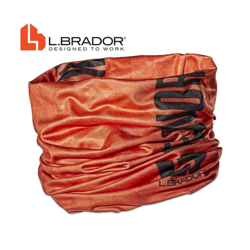 Šalikas - mova L.Brador 509P SKLB509P, oranžinis kaina ir informacija | Galvos apsauga | pigu.lt