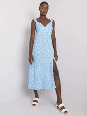 Rue Paris Синее платье с принтом цена и информация | Платья | pigu.lt
