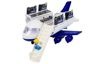 Policijos bazė - lėktuvas su automobiliukais kaina ir informacija | Žaislai berniukams | pigu.lt