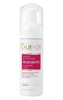 Очищающая пена для лица Guinot Microbiotic 150 мл цена и информация | Средства для очищения лица | pigu.lt