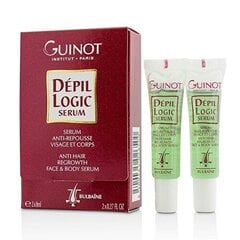 Serumas nuo plaukų augimo Guinot Depil Logic 2 x 8 ml kaina ir informacija | Depiliacijos priemonės | pigu.lt