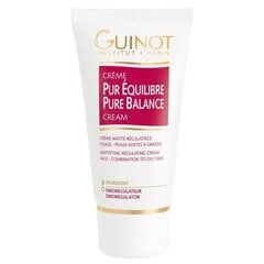 Matinį efektą suteikiantis veido kremas Guinot Pure Balance 50 ml kaina ir informacija | Veido kremai | pigu.lt