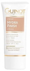 Atspalvį suteikiantis drėkinamasis veido kremas Guinot Hydra Finish SPF15 30 ml kaina ir informacija | Veido kremai | pigu.lt