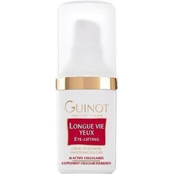 Лифтинговый крем под глаза Guinot Longue Vie 15 мл цена и информация | Сыворотки, кремы для век | pigu.lt