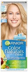 Ilgalaikiai plaukų dažai Garnier Color Naturals, 110 Extra Light Natural Blond kaina ir informacija | Plaukų dažai | pigu.lt