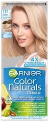 Стойкая краска для волос Garnier Color Naturals, 112 Extra Light Natural Ash Blond цена и информация | Краска для волос | pigu.lt
