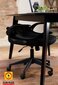 Reguliuojamo aukščio kėdė SUN-FLEX®HIDEAWAY, juodos spalvos kaina ir informacija | Biuro kėdės | pigu.lt