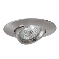 Встраиваемый светильник G.LUX BS-3366 шлифованный хром цена и информация | Монтируемые светильники, светодиодные панели | pigu.lt