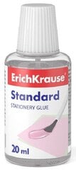 Kanceliariniai klijai ErichKrause® Standard su šepetėliu, 20 ml (plastikiniame dėkle po 10 vnt.) kaina ir informacija | Kanceliarinės prekės | pigu.lt