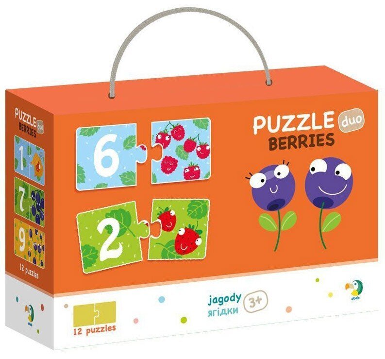 Dėlionė Dodo Uogytės, 24 d. kaina ir informacija | Dėlionės (puzzle) | pigu.lt