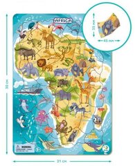 Dėlionė su rėmeliu Dodo Afrika, 53 d. kaina ir informacija | Dėlionės (puzzle) | pigu.lt