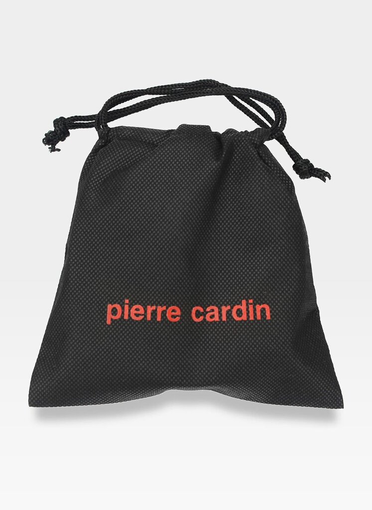 Vyriškas odinis diržas Pierre Cardin 70007, juodas цена и информация | Vyriški diržai | pigu.lt