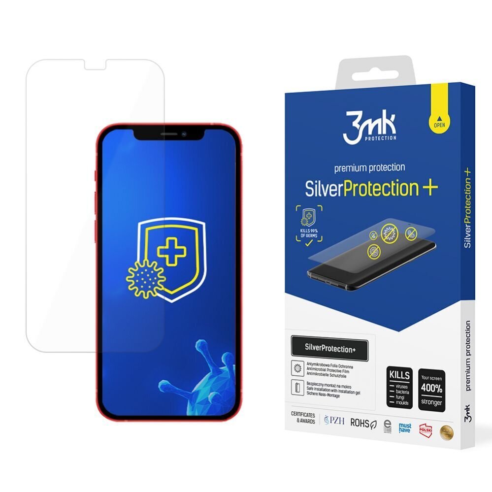 Защитная пленка для дисплея 3MK Silver Protection+ Apple iPhone 12/12 Pro  цена | pigu.lt