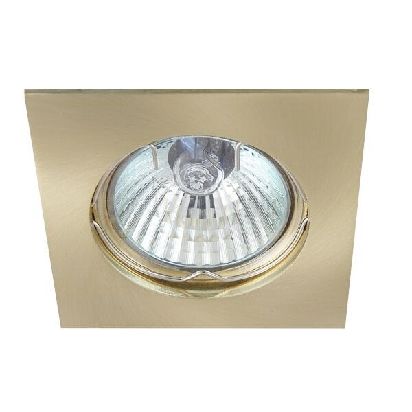 Įleidžiamas šviestuvas G.LUX BS-3159 matinio aukso kaina ir informacija | Įmontuojami šviestuvai, LED panelės | pigu.lt