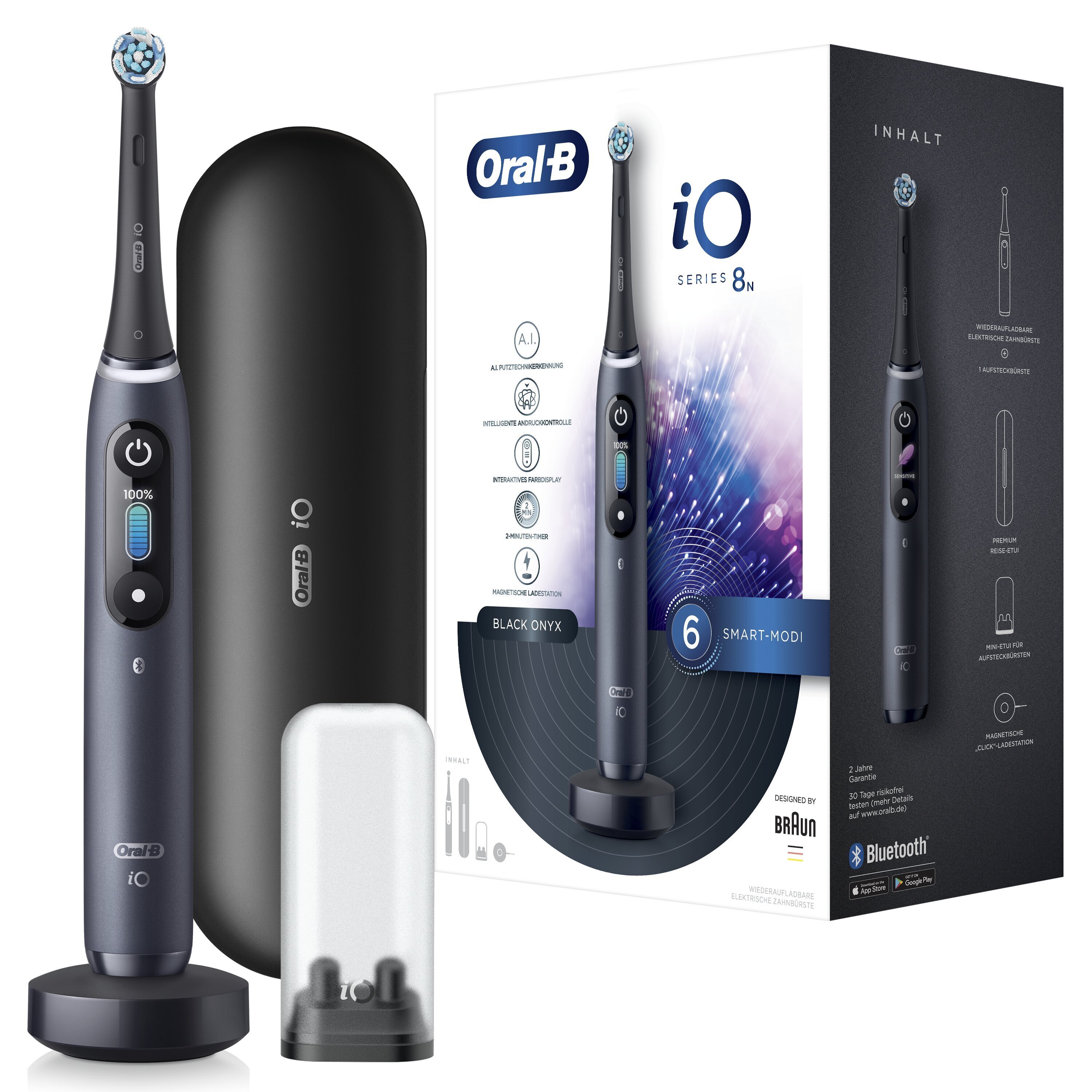 Oral-B IO Series 8N Black Onyx Kaina | Pigu.lt