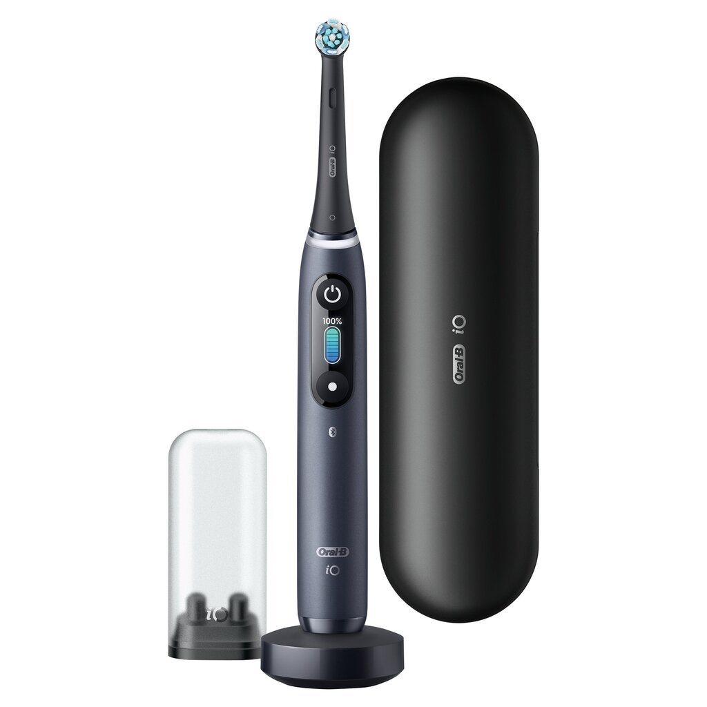 Oral-B iO8 Series Black Onyx kaina ir informacija | Elektriniai dantų šepetėliai | pigu.lt