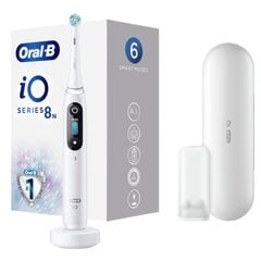 Oral-B iO Series 8N, baltas kaina ir informacija | Elektriniai dantų šepetėliai | pigu.lt