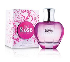 Kvapusis vanduo New Brand Parfums Pink Rose EDP moterims, 100 ml kaina ir informacija | Kvepalai moterims | pigu.lt