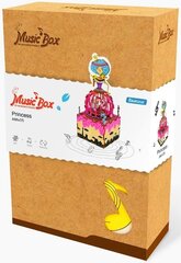 Medinis 3D galvosūkis - muzikinė dėžutė Robotime Princess, 14 m.+ kaina ir informacija | Konstruktoriai ir kaladėlės | pigu.lt