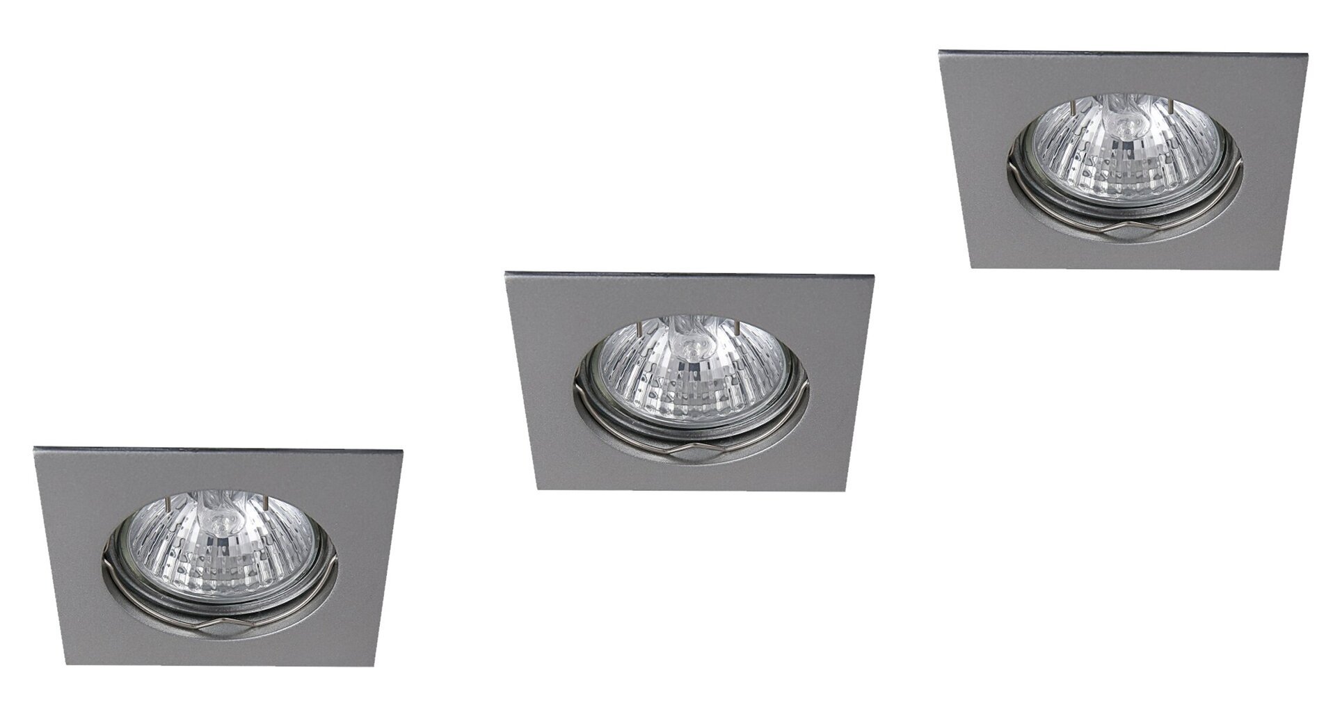 Įleidžiamas šviestuvas G.LUX BS-3159 pilkas kaina ir informacija | Įmontuojami šviestuvai, LED panelės | pigu.lt