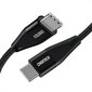 Kabelis Choetech USB Type C - USB Type C cable Power Delivery 60W 2m (XCC-1004-BK) kaina ir informacija | Laidai telefonams | pigu.lt