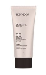 Крем для лица Skeyndor CC Cream Age Defence SPF30, 40 мл цена и информация | Кремы для лица | pigu.lt