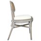 Valgomojo kėdės, 6 vnt, pilkos kaina ir informacija | Virtuvės ir valgomojo kėdės | pigu.lt