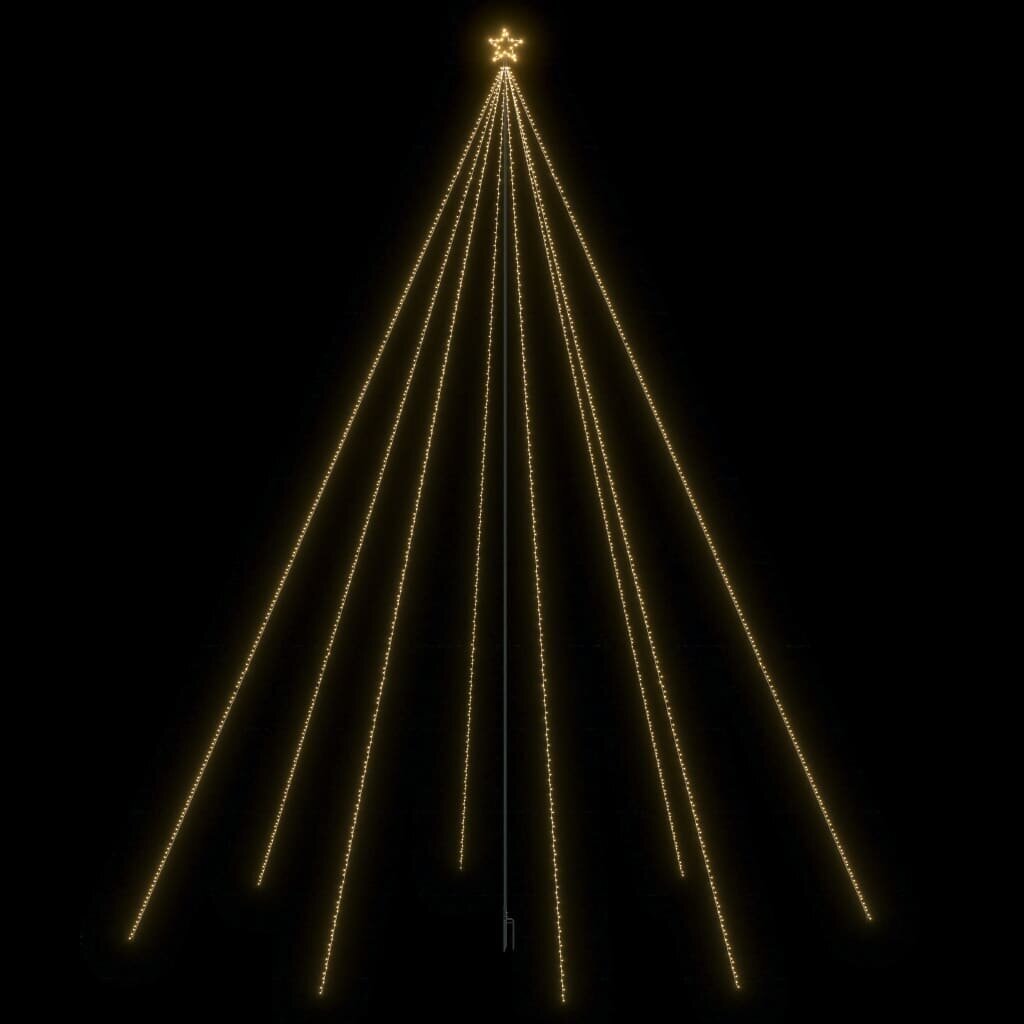 Kalėdų eglutės girlianda, 1300 LED цена и информация | Girliandos | pigu.lt