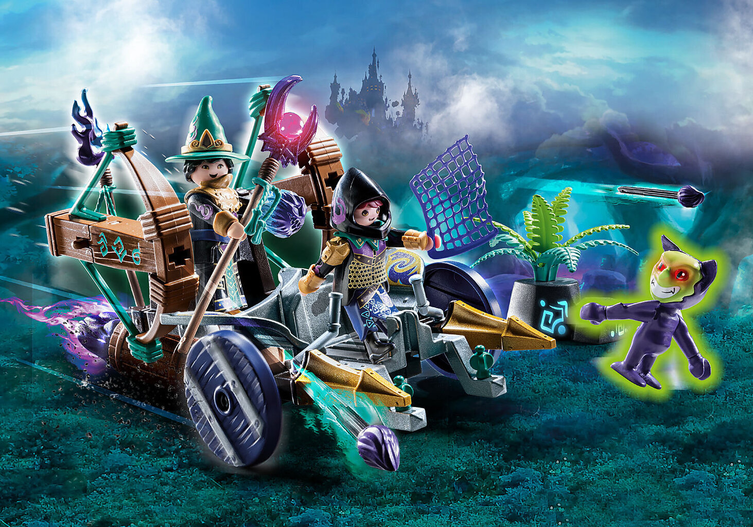 70748 PLAYMOBIL® Novelmore Violet Vale Demonų patrulis kaina ir informacija | Konstruktoriai ir kaladėlės | pigu.lt