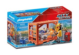 Производство контейнеров City Action70774 PLAYMOBIL® цена и информация | Конструкторы и кубики | pigu.lt