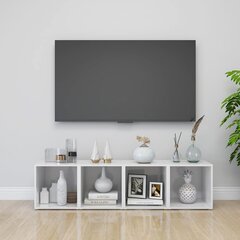 Televizoriaus spintelės, 4 vnt, 37x35x37 cm, baltos kaina ir informacija | TV staliukai | pigu.lt