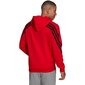 Laisvalaikio bliuzonas vyrams Adidas Future Icons 3-stripes Hoodie H218654064047320015, raudonas цена и информация | Džemperiai vyrams | pigu.lt