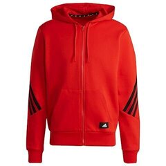 Laisvalaikio bliuzonas vyrams Adidas Future Icons 3-stripes Hoodie H218654064047320015, raudonas kaina ir informacija | Džemperiai vyrams | pigu.lt