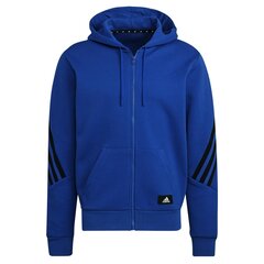 Laisvalaikio bliuzonas vyrams Adidas Future Icons 3-stripes Hoodie H397814064047286625, mėlynas kaina ir informacija | Džemperiai vyrams | pigu.lt