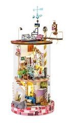 Деревянный сборный миниатюрный Robotime Tube 3D Bloomy House, 14 лет + цена и информация | Конструкторы и кубики | pigu.lt