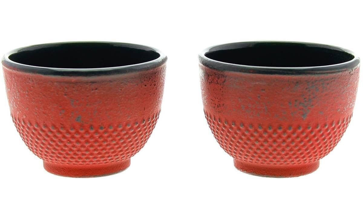 Japoniškų ketaus puodelių komplektas, 2 vnt. цена и информация | Taurės, puodeliai, ąsočiai | pigu.lt
