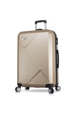 Большой чемодан My Valice Diamond MV7216, L, золотой цвет цена и информация | Чемоданы, дорожные сумки  | pigu.lt