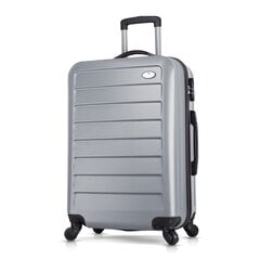 Средний чемодан My Valice Ruby MV4810, M, серый цена и информация | Чемоданы, дорожные сумки | pigu.lt