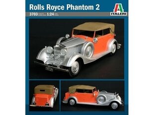 Конструктор Italeri - Rolls-Royce Phantom II, 1/24, 3703 цена и информация | Конструкторы и кубики | pigu.lt