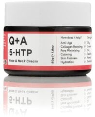 Крем для лица и шеи Q+A 5-HTP, 50 г цена и информация | Кремы для лица | pigu.lt