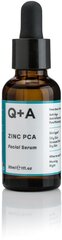 Масло для лица Q+A Zinc PCA, 30 мл цена и информация | Сыворотки для лица, масла | pigu.lt