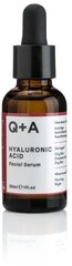 Масло для лица Q+A Hyaluronic Acid, 30 мл цена и информация | Сыворотки для лица, масла | pigu.lt
