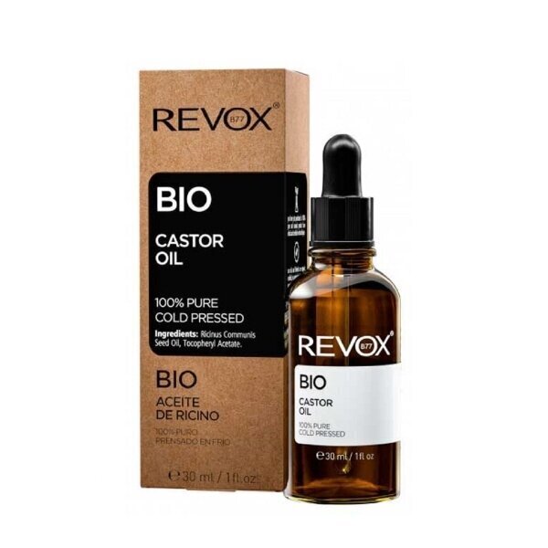 Ricinos aliejus Revox Bio, 30 ml kaina ir informacija | Veido aliejai, serumai | pigu.lt